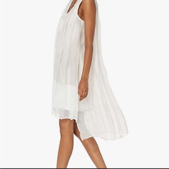 Making the Cut Layered Chiffon Sheath Summer Dress HI Low Large Brand new! - Picture 1 of 5